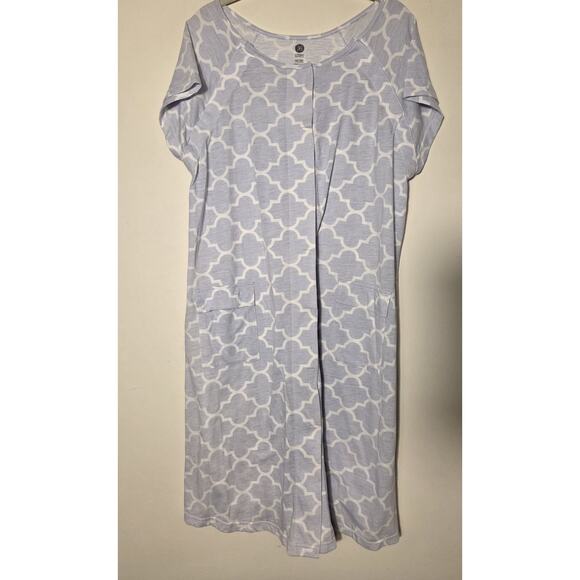 Kindred Bravely Womens Universal Labor Delivery Gown Blue and White Size Small - Picture 9 of 9